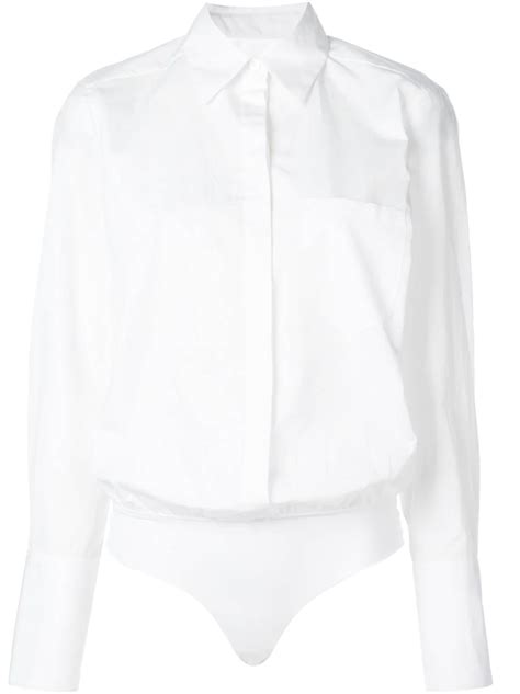 givenchy bodysuit white|Tops & Shirts .